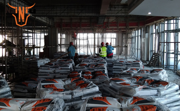 冰球突破高强无缩短灌浆料施工起粉是什么原因