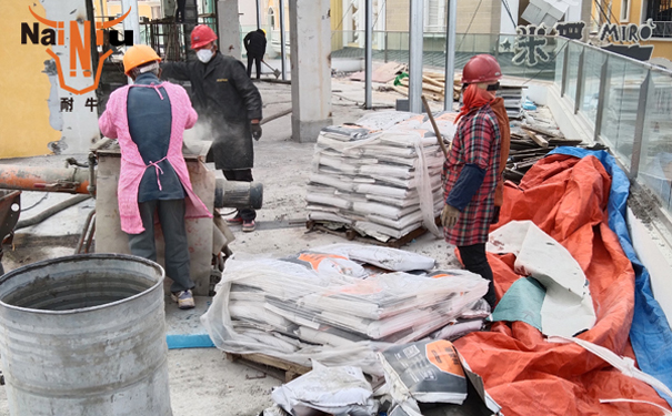 冰球突破高强无缩短灌浆料的用途