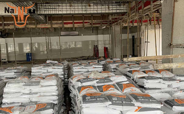 冰球突破支座灌浆料的施工简介